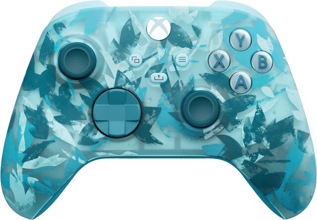 Microsoft - XBOX Wireless Controller for XBOX Series X, XBOX Series S, XBOX One, PCs, and Cloud-Enabled Devices - Ice Breaker Special Edition