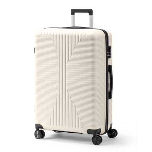 Alt View 3. Winado - 28" Hardshell Carry On Luggage with Spinner Wheels Lightweight PP Hardside Small Suitcase with Built-in Lock - White.
