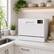 Alt View 4. SPT - 21 in. White Portable Countertop 120-Volt Dishwasher with 6 Cycles with 6 Place Settings Capacity - White.