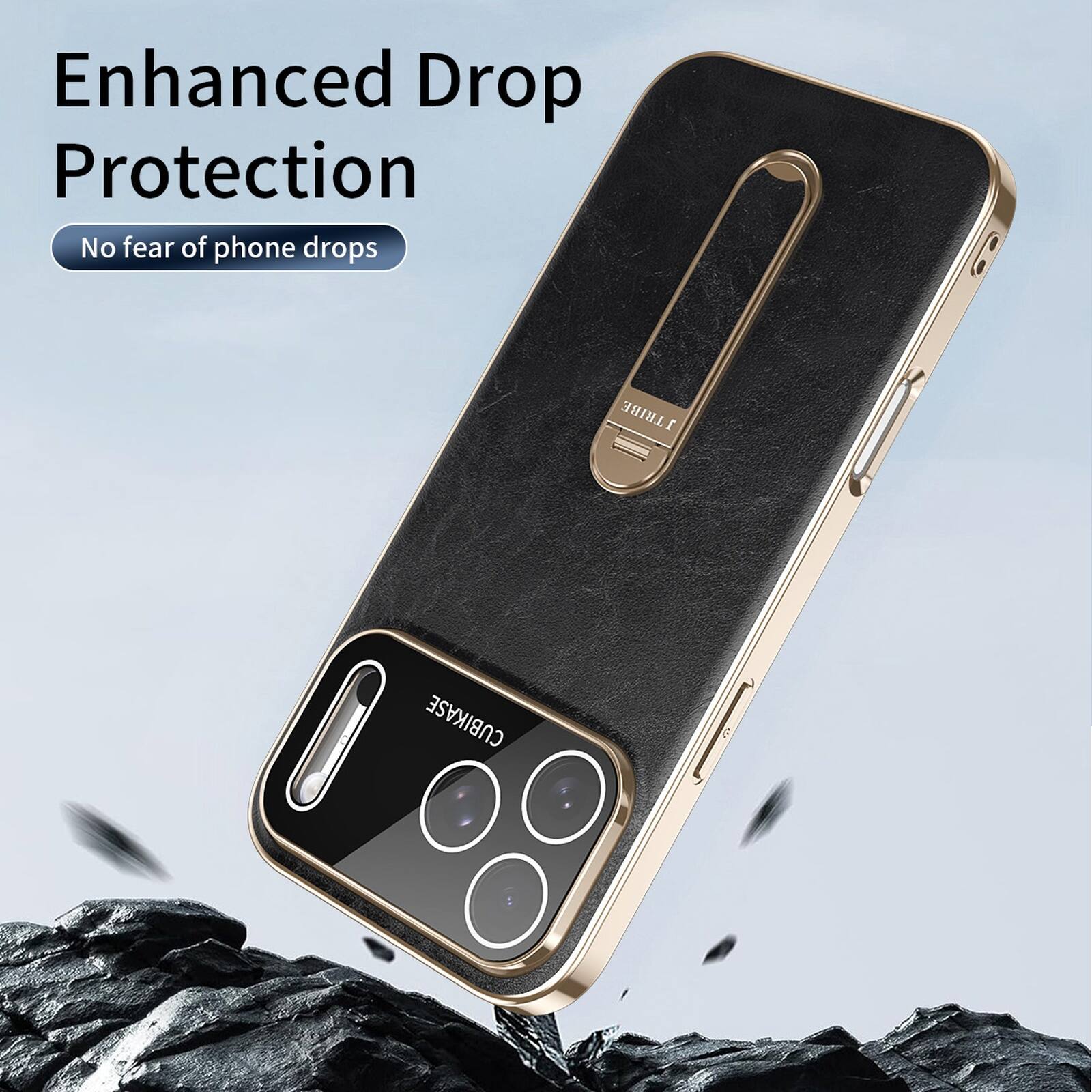Enhanced Drop Protection  
No fear of phone drops  
TRIBE [CUBIKASE