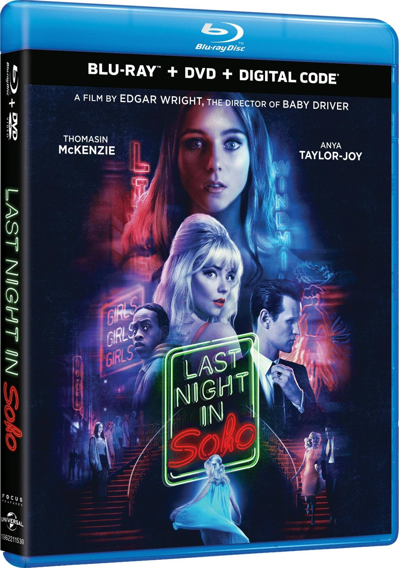 Angle. Last Night in Soho (with DVD) [Blu-ray].