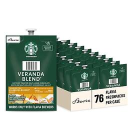 Starbucks - Veranda Blend Coffee Flavia Freshpacks, Blonde Roast, 76/Carton (MDR01037)