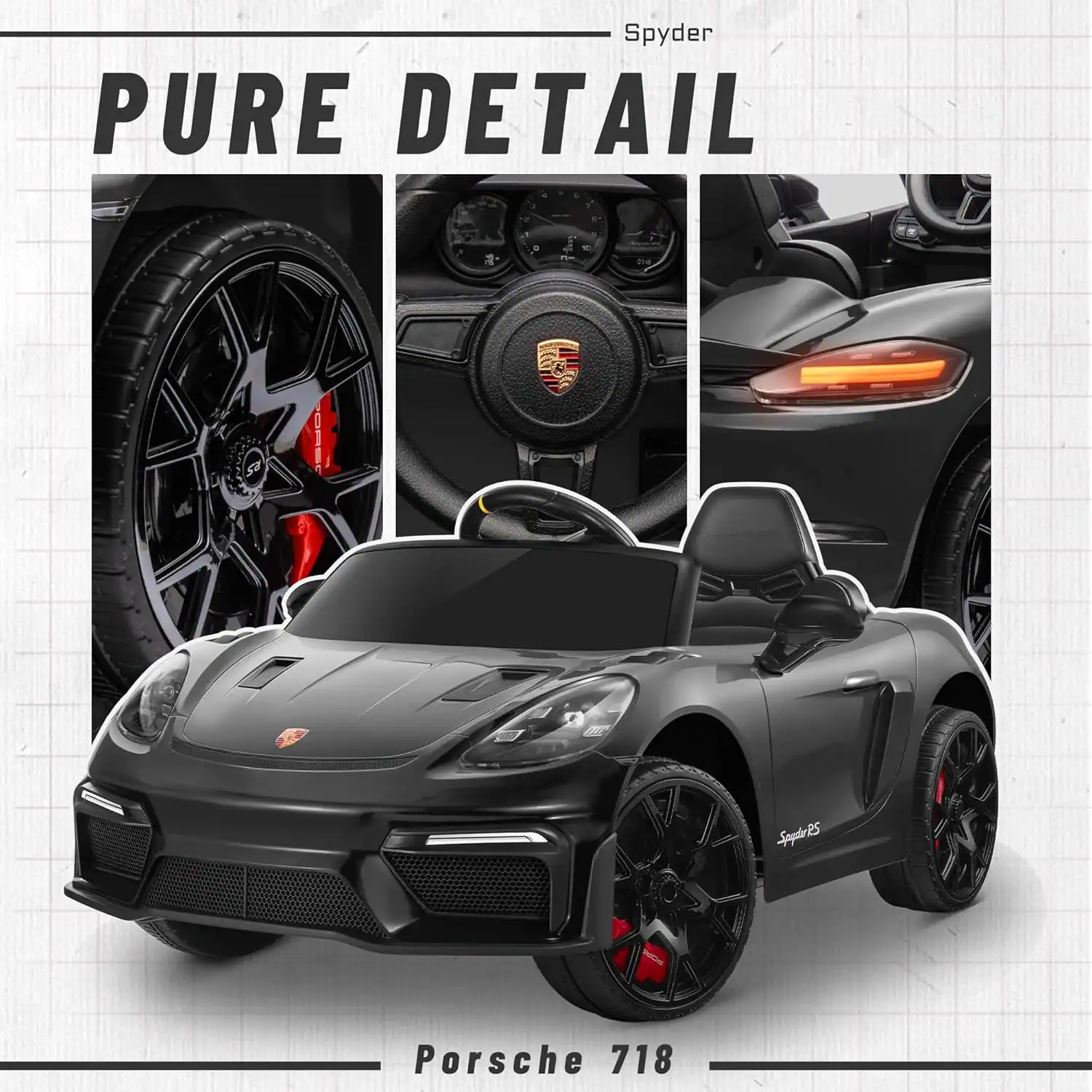 Spyder PURE DETAIL

Porsche 718