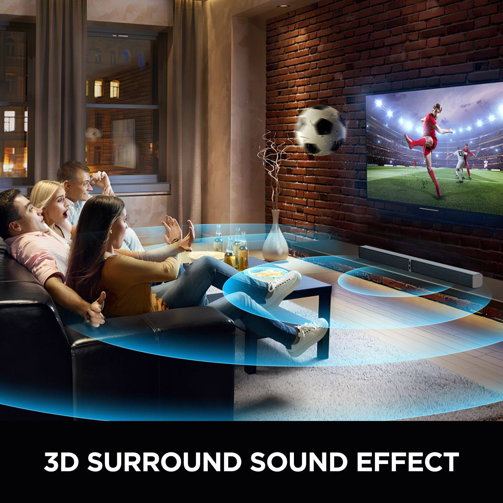 3D SURROUND SOUND EFFECT