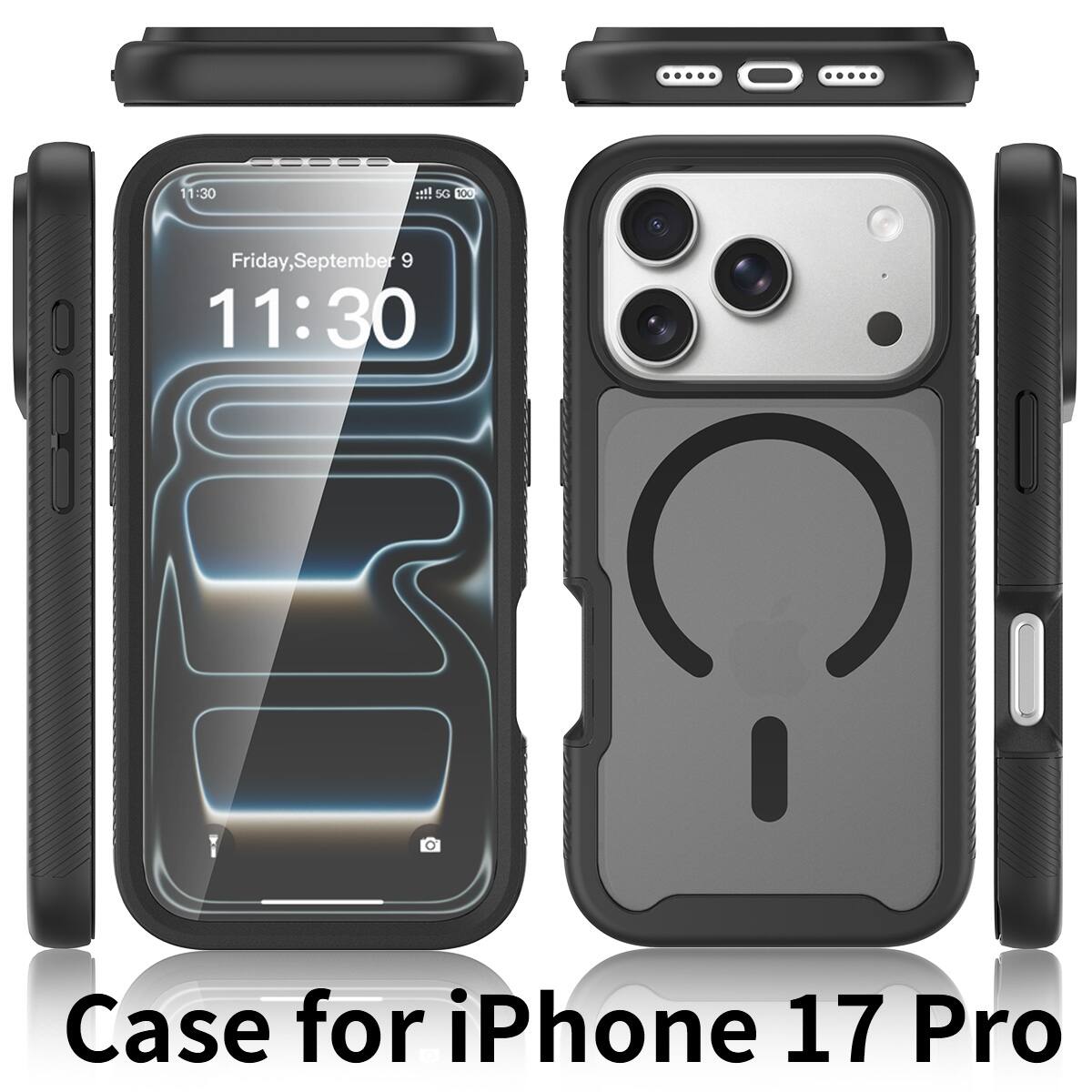 Case for iPhone 17 Pro

11:30  
Friday, September 9  
11:30