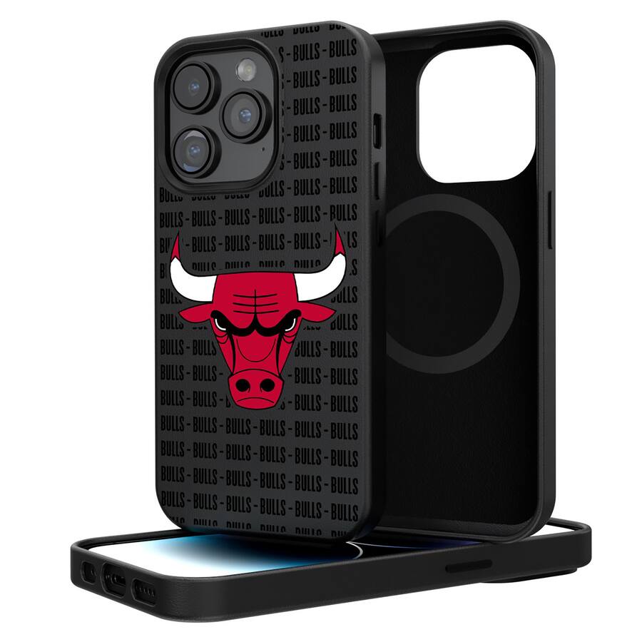 Bull Case Keyscaper NBA Chicago Bulls Primary Logo iPhone Magnetic Bump Case 15 ...
