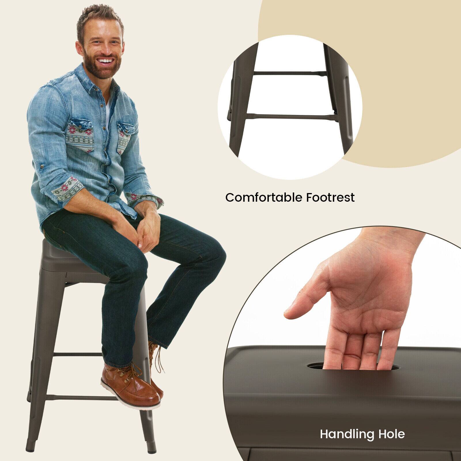 Comfortable Footrest, Handling Hole