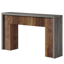 Kadyn - Wood Console Table, Stylish Entryway Table, Modern Sofa Table, Versatile Display Table, Gray - Brown
