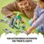 3 PA FUN ACTION BRICK ACTIVATES THE TRAIN'S LIGHTS