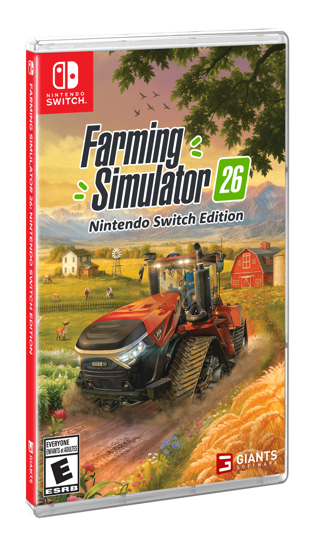 6 i NINTENDO SWITCH. - FARMING SIMULATOR 26: Nintendo Switch Edition NINTENDO SWITCH EDITION STE CASE 26: Nintendo Switch Edition GIANTS SOFTWARE EVERYONE ENFANTS et ADULTES E ESRB