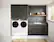 Alt View 8. Bosch - 500 Series 2.4 Cu. Ft. High-Efficiency Stackable Smart Front Load Washer with 4D Wash System - White.