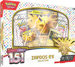 Pokémon - Pokemon TCG: Scarlet & Violet - 151 Collection - Zapdos EX