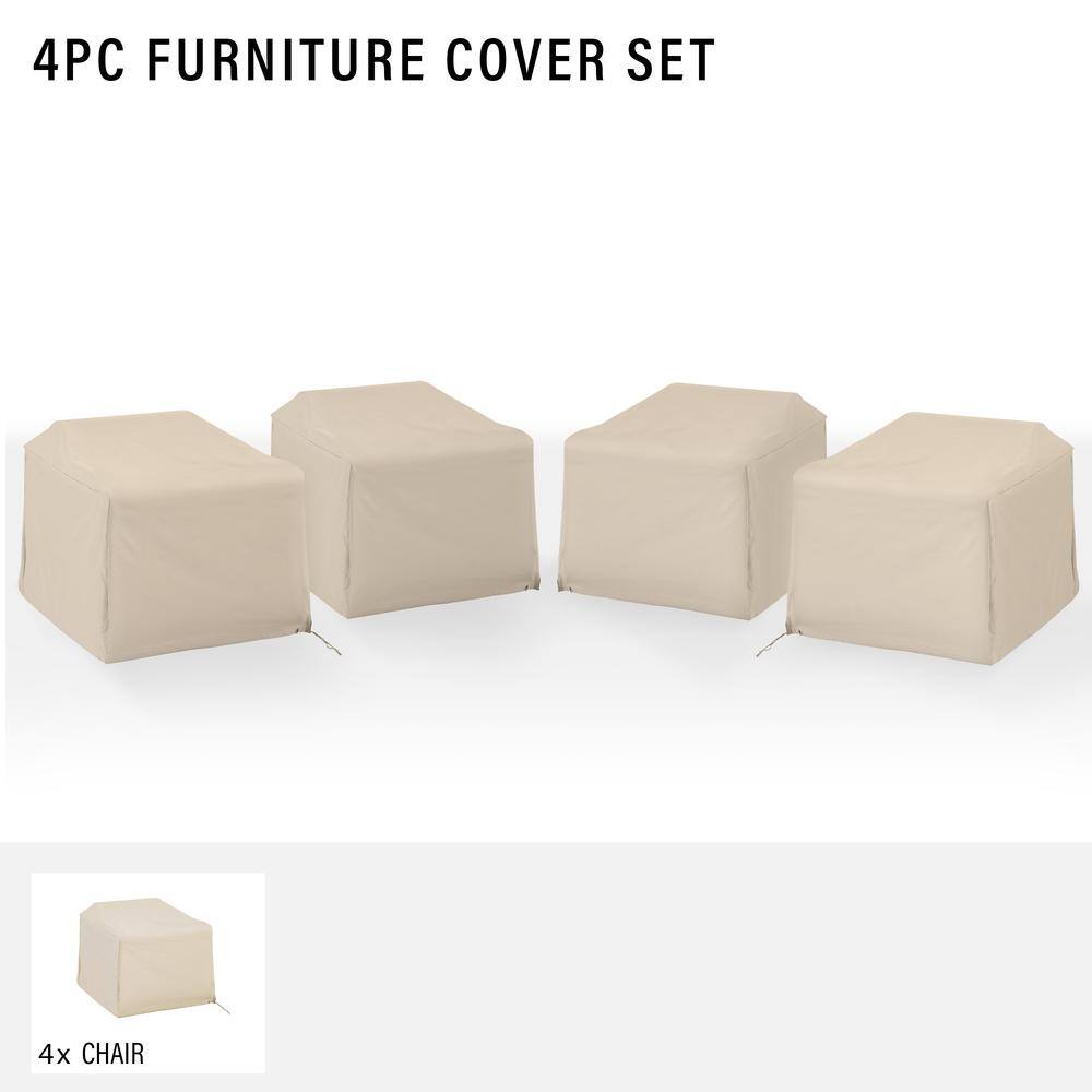 4PC FURNITURE COVER SET

4x CHAIR