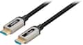 Rocketfish™ - 50' 4K UltraHD In-Wall Rated Fiber Optic HDMI Cable with HDR Support - Black