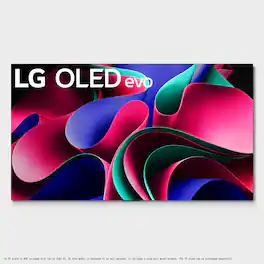LG - 55" Class G3 Series OLED evo 4K UHD Smart webOS TV with One Wall Design (2023)