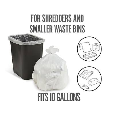 FOR SHREDDERS AND SMALLER WASTE BINS  
FTS 10 GALLONS