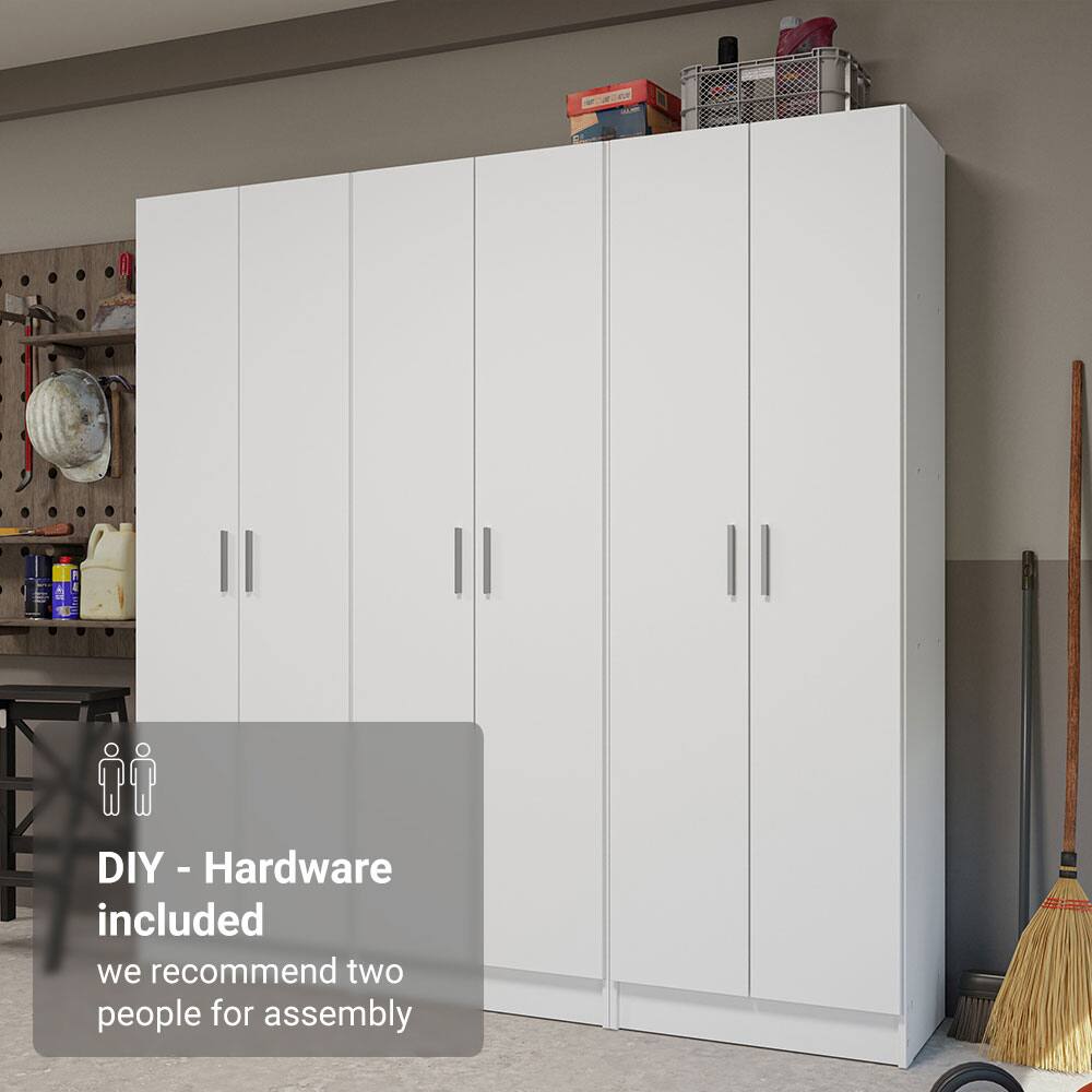 DIY - Hardware included  
we recommend two people for assembly