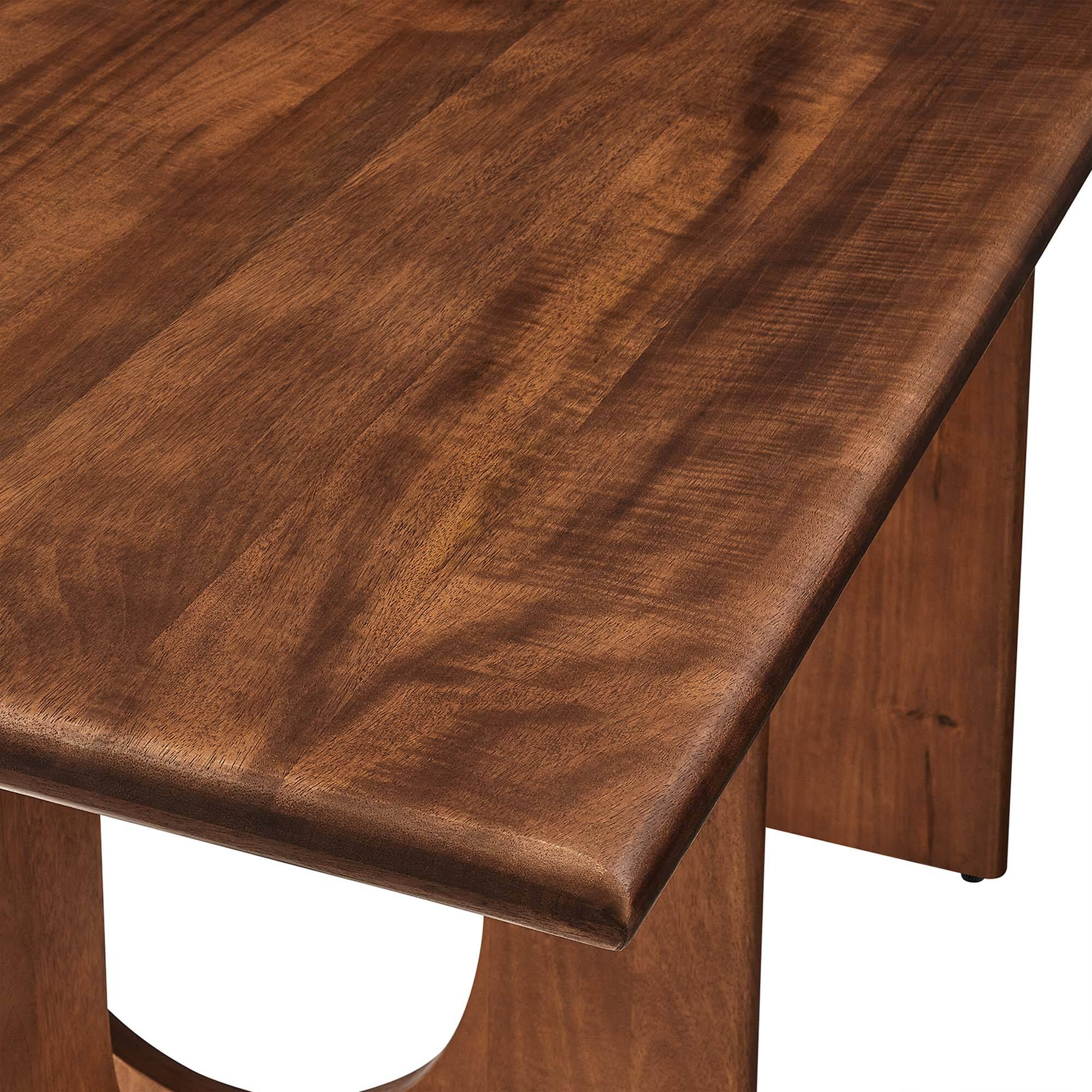 Alt View 6. Modway - Rivian Rectangular 70" Wood Dining Table by Modway - Walnut.