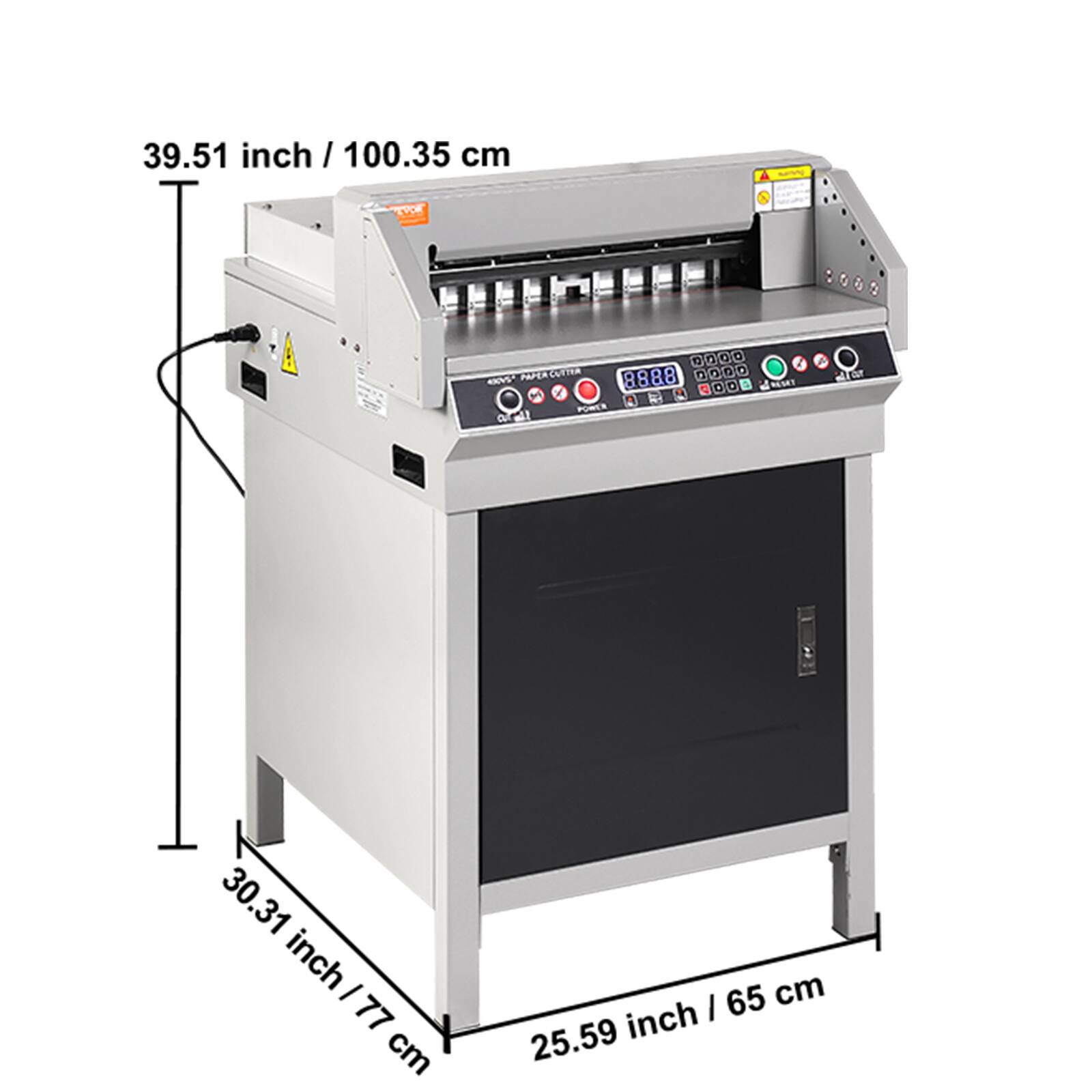 39.51 inch / 100.35 cm  
30.31 inch / 77 cm  
25.59 inch / 65 cm