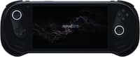 Front. Ayaneo - AYANEO 3 7" OLED Touchscreen Modular Gaming Handheld PC, AMD Ryzen AI 9 HX370 Processor, 32GB LPDDR5X RAM, 1TB NVMe - Black.