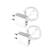 Alt View 4. Qixxronics - 2Pack 35W Type-C Fast Charger 3FT USBC Cable for Google Pixel 10/10A/10 Pro/9/9 Pro Pixel 8/8a/7/7a Pixel 6/6a/6 Pro/5 - White.
