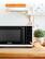 0.9 Cu. Ft. Capacity with Touch Controls & Digital LED Display 2:43 - TIME - WEIGHT - COOK - DEFROST - OFF - CLOCK - POWER - STOP - START - 1 - 2 - 3 - 4 - 5 - 6 - 7 - 8 - 9 - Commercial CHEF