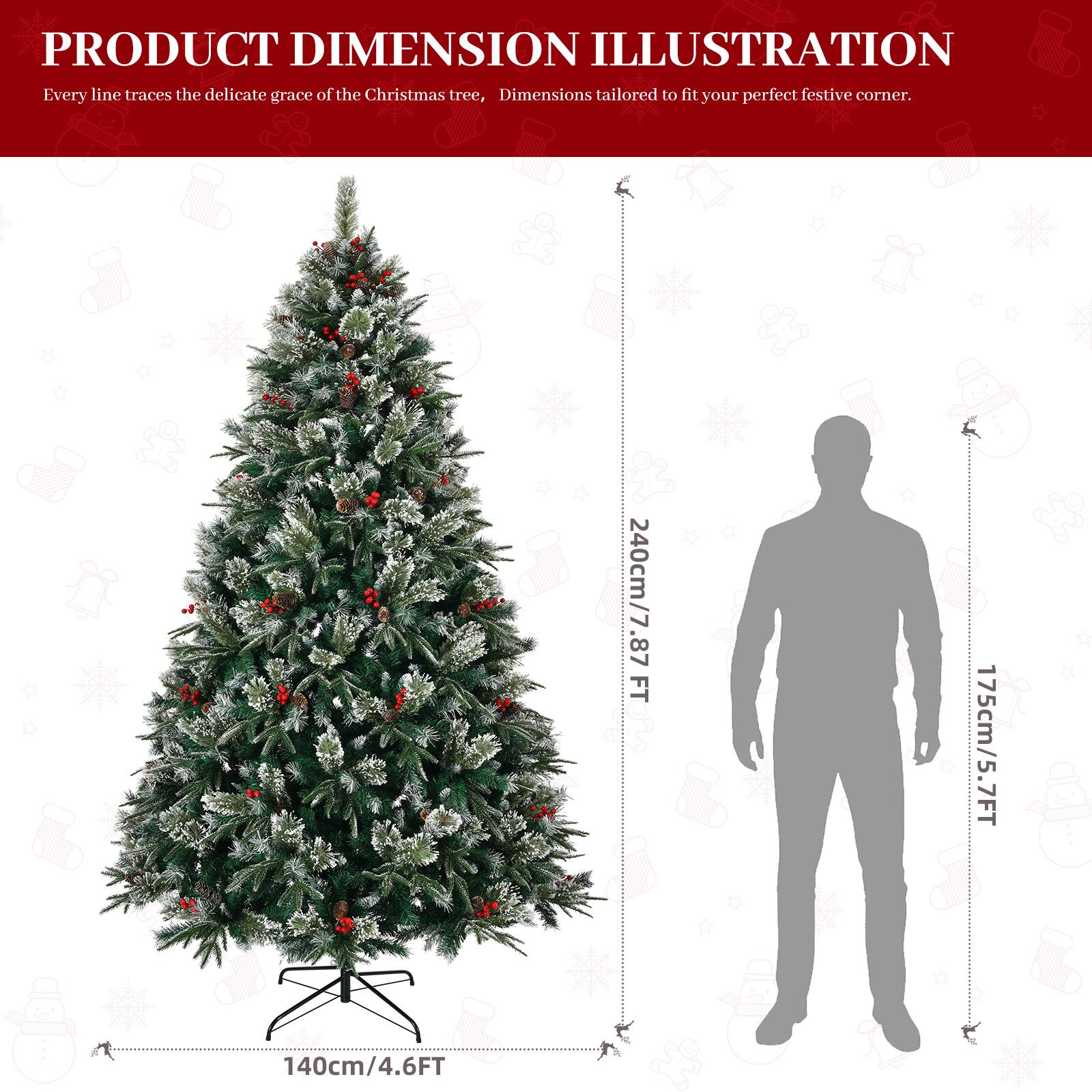 PRODUCT DIMENSION ILLUSTRATION

Every line traces the delicate grace of the Christmas tree, Dimensions tailored to fit your perfect festive corner.

240cm/7.87 FT

175cm/5.7 FT

140cm/4.6 FT