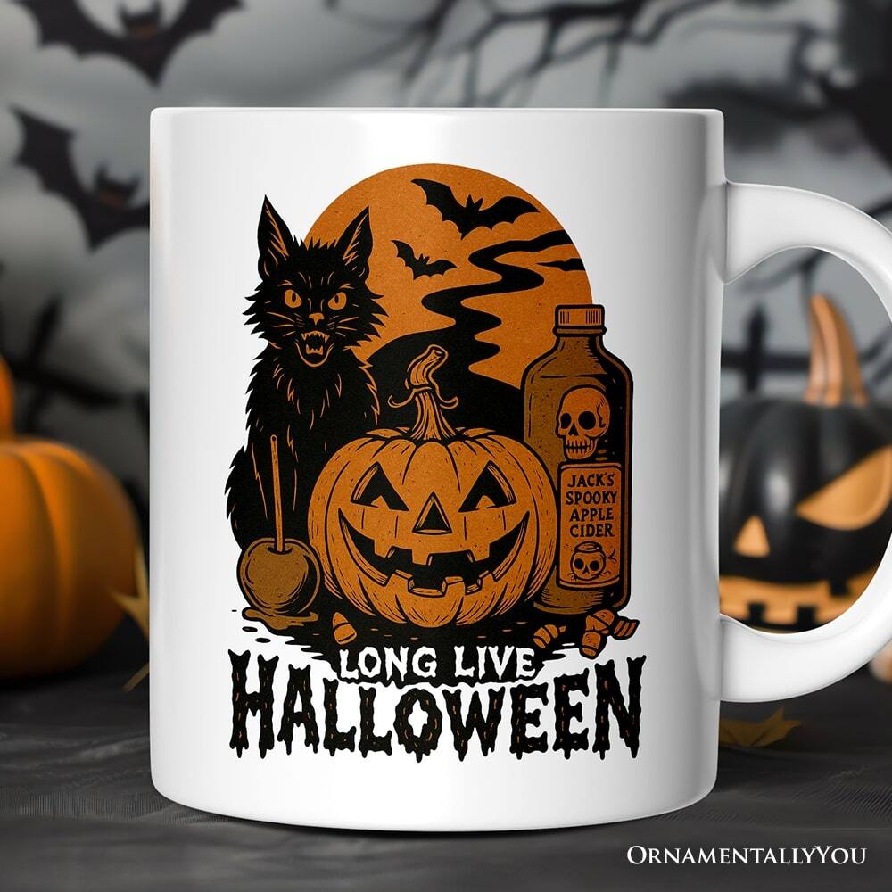 JACK'S SPOOKY APPLE CIDER

LONG LIVE HALLOWEEN

ORNAMENTALLY YOU