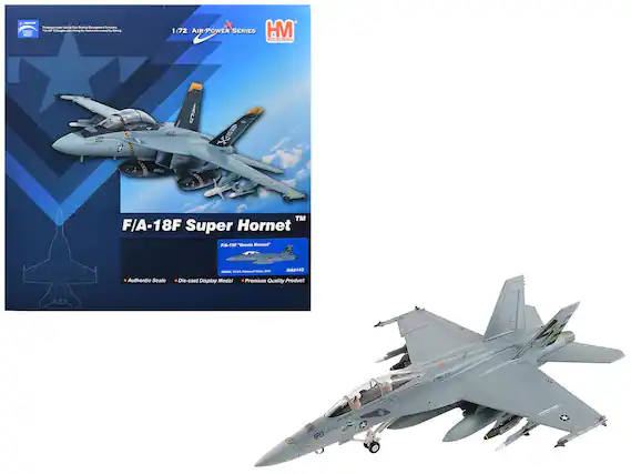- - - - - - Lomwar - notes - - - - - - - 1:72 AIR POWER SERIES HM OIMIO 200 + 23 A6AGO I Xoas TM F/A-18F Super Hornet FA-18P "Green Mornet 1058% a ~ - ! HAB14Z Authentic Scale Die-cast Display Model Premium Quality Product a JORKE 120