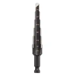 Irwin - Unibit 3/16 1/2 X 6 L High Speed Steel Step Drill Bit Square Shank 1 pc