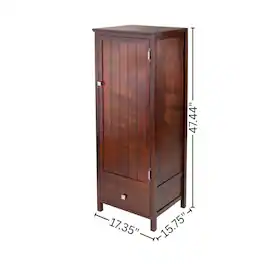 FurniFact - Jelly Cabinet - Walnut