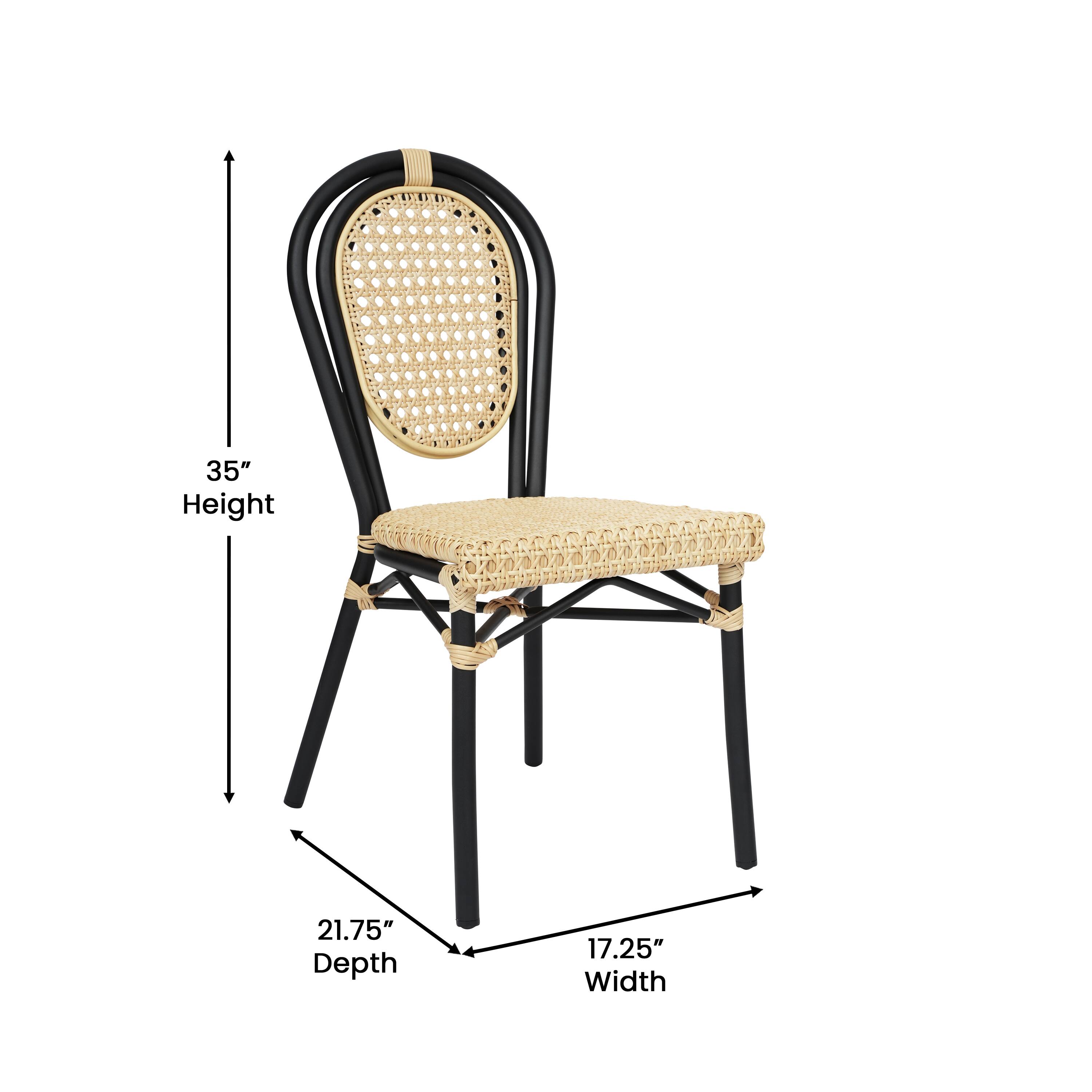 35" Height, 21.75" Depth, 17.25" Width
