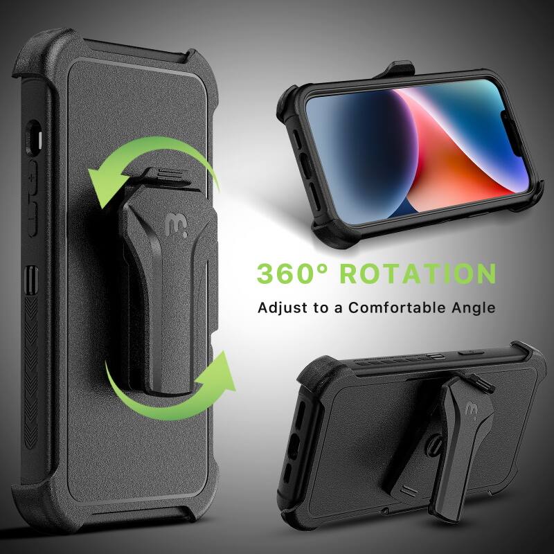 I 360° ROTATION Adjust to a Comfortable Angle E