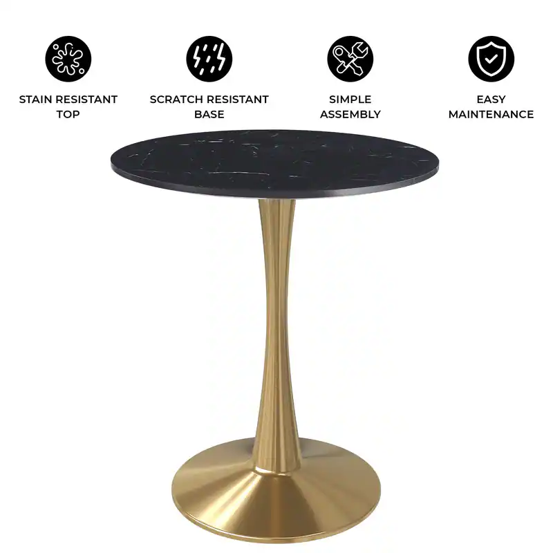 STAIN RESISTANT TOP  
SCRATCH RESISTANT BASE  
SIMPLE ASSEMBLY  
EASY MAINTENANCE