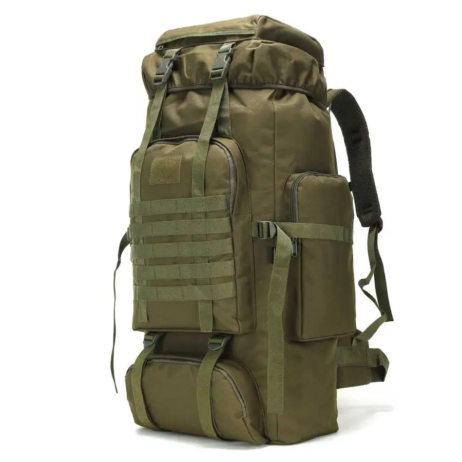 70L Hiking Backpack 70L/100L Hiking Backpack For Men Military Molle Rucksack, 900D Oxford, Expandable Camping Backpack For Trekking, Travel & Outdoor Tactical Backpack For Men 70L Hiking Backpack 70L/100L Hiking Backpack For Men Military Molle Rucksack, 900D Oxford, Expandable Camping Backpack For Trekking, Travel & Outdoor Tactical Backpack For Men