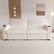 Alt View 2. Dyonery - 91" Sectional Sleeper Sofa Bed with Pull Out Bed, Oversized Loveseat Sleeper Sofa with Reclining Backrest - Beige.