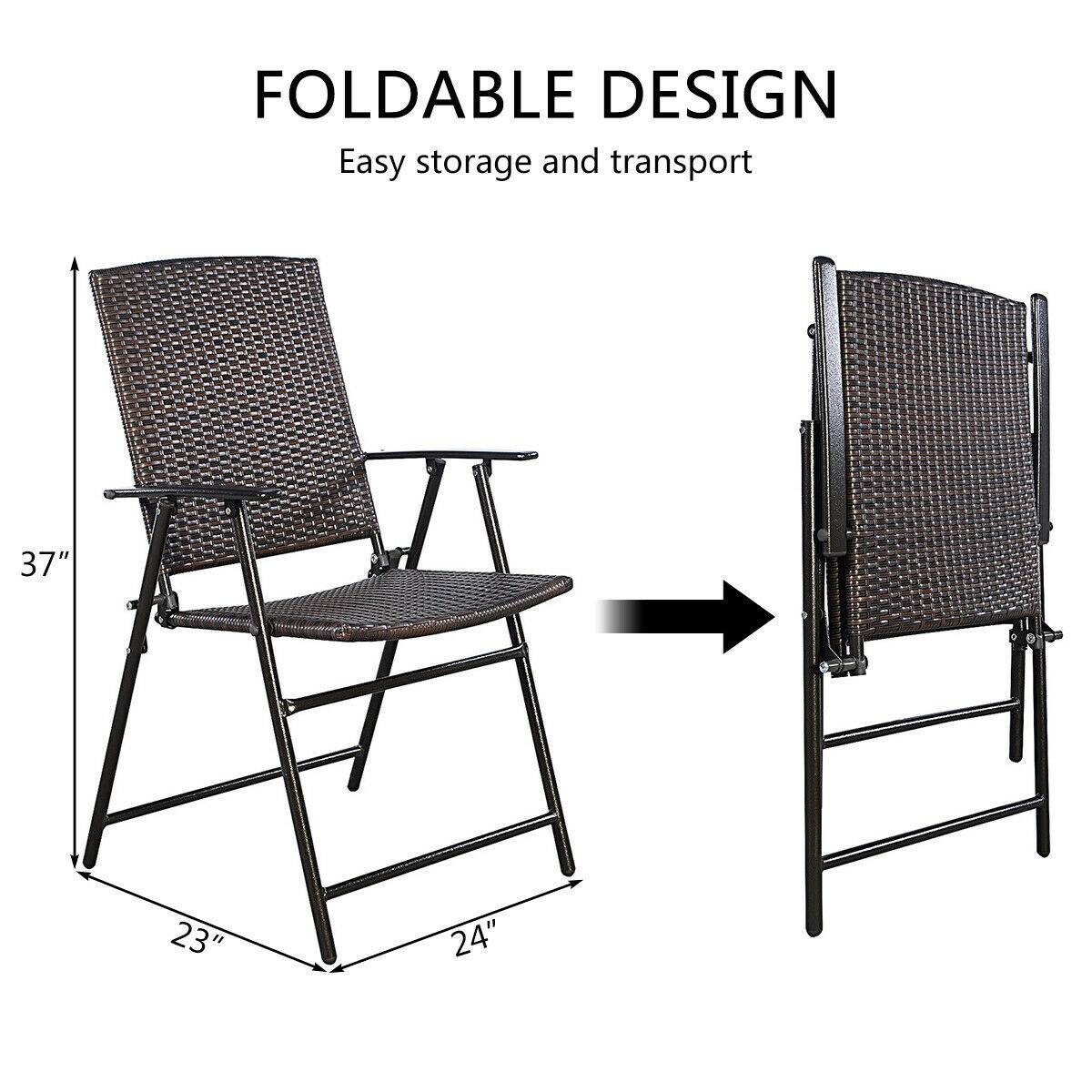 FOLDABLE DESIGN  
Easy storage and transport  

37"  
23"  
24"