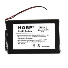 HQRP - 1200mAh Battery for Garmin 361-00035-03 361-00051-01 Nuvi 2450 2450LMT 2455 2455LMT 2455LT 2460 2475 2457 GPS Navigator