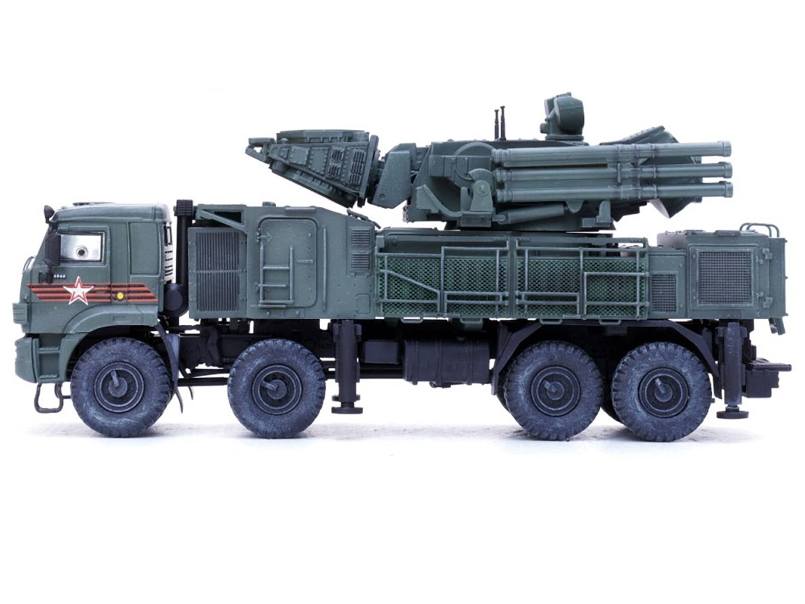 Alt View 1. Panzerkampf - Pantsir S1 96K6 Self-Propelled Air Defense Weapon System Russian Army "Armor Premium" Series 1/72 Model by Panzerkampf.