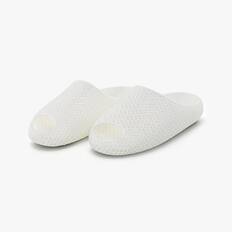 Front. Nexbie - AeroCloud 3D Printed Slippers - White.
