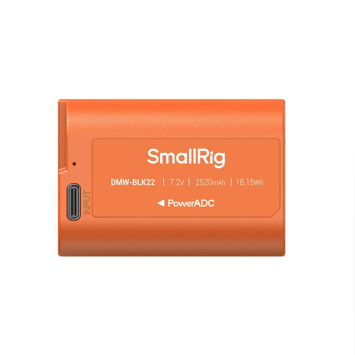 SmallRig DMW-BLK22 | 7.2v | 2520mAh | 18.15Wh PowerADC
