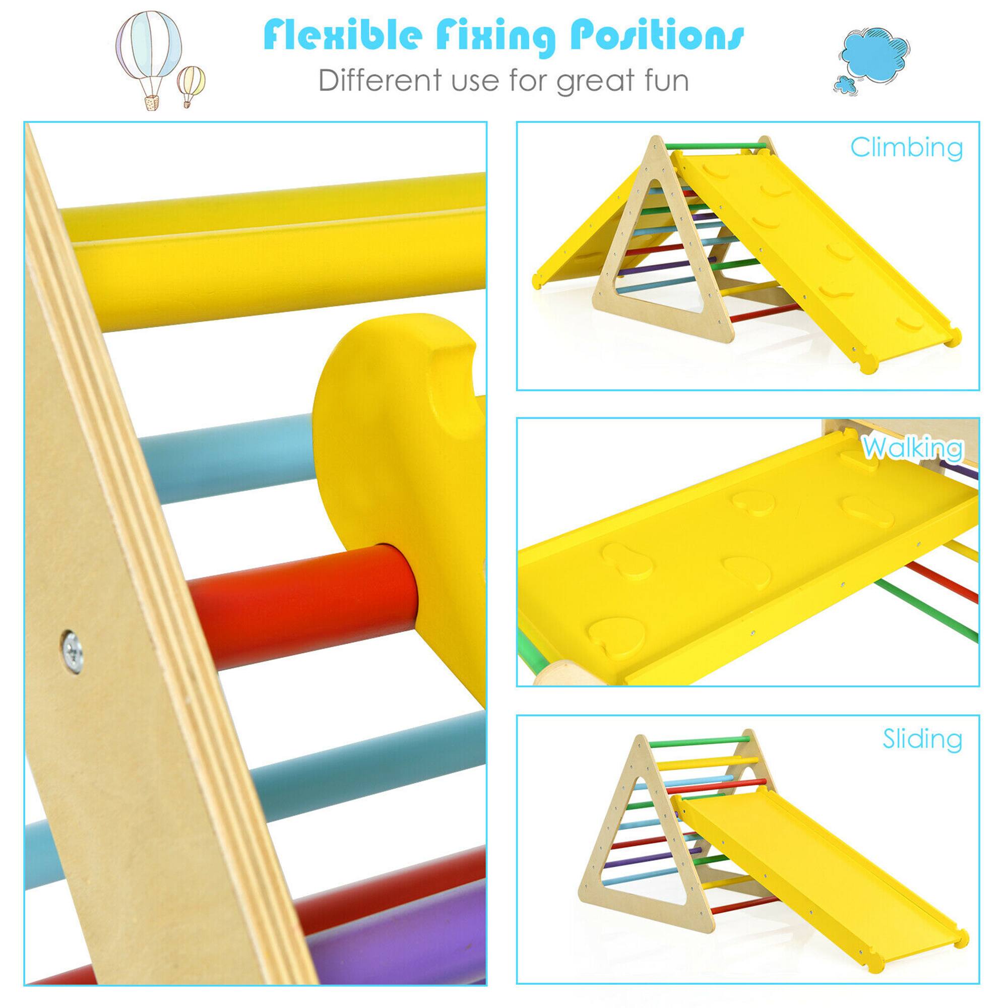 flexible fixing Positions
Different use for great fun
Climbing
Walking
Sliding