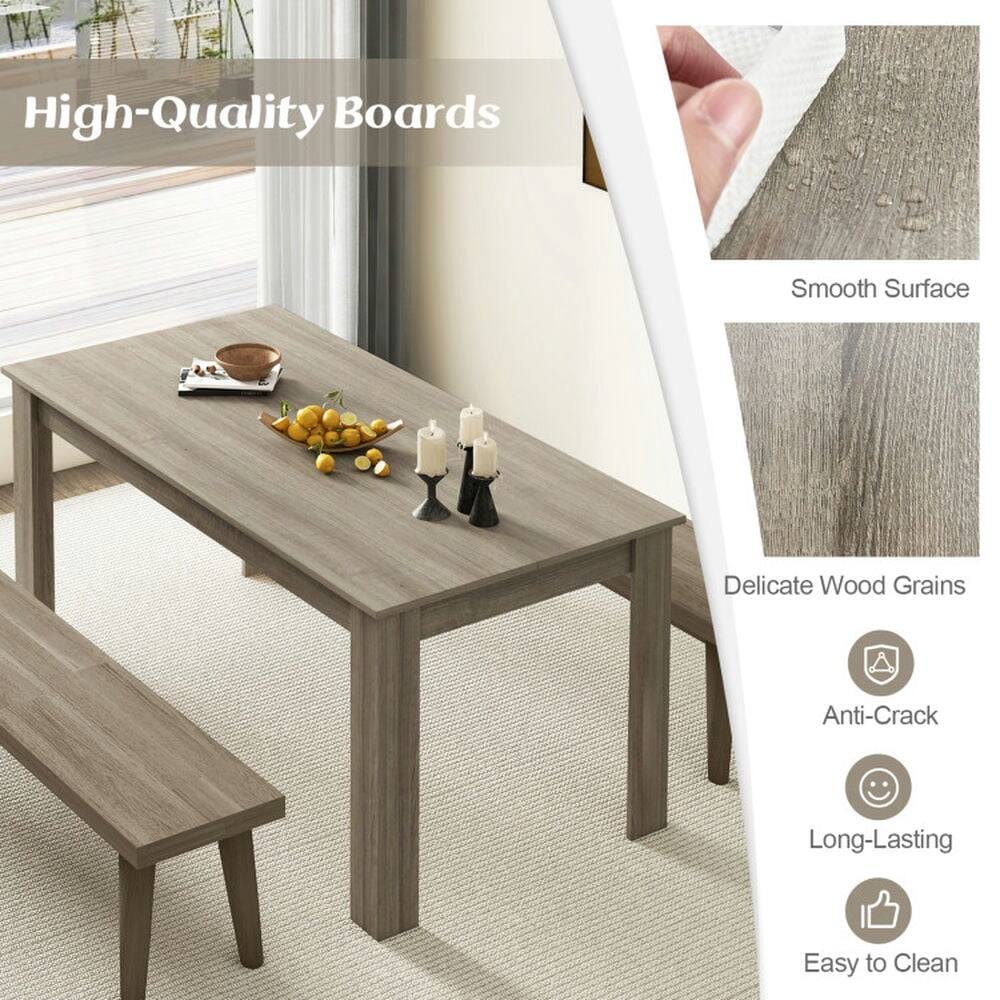 High-Quality Boards  
Smooth Surface  
Delicate Wood Grains  
Anti-Crack  
Long-Lasting  
Easy to Clean