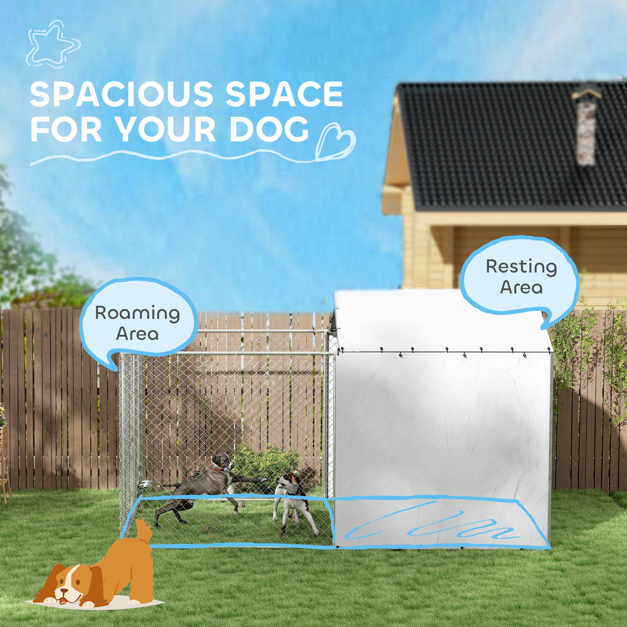 SPACIOUS SPACE FOR YOUR DOG

Roaming Area

Resting Area