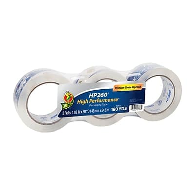 "Duck - HP260 Heavy Duty Packing Tape, 1.88"" x 60 yds., 3/Pack (655074) - Clear" price history on PriceWatchPro
