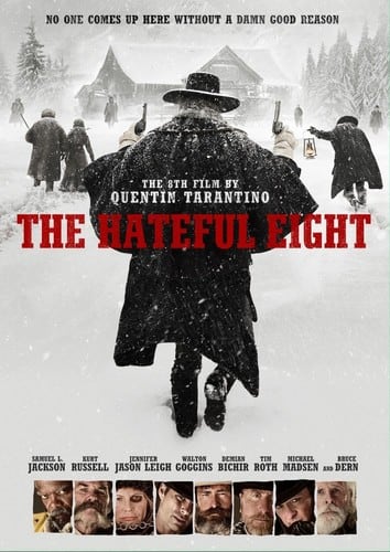 Front. The Hateful Eight   - DVD.