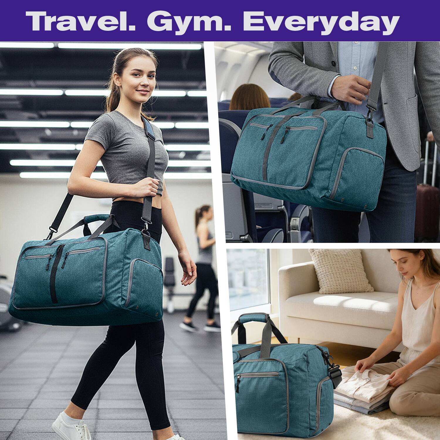Travel. Gym. Everyday