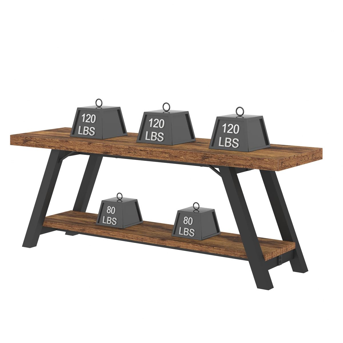 120 LBS  
120 LBS  
120 LBS  
80 LBS  
80 LBS