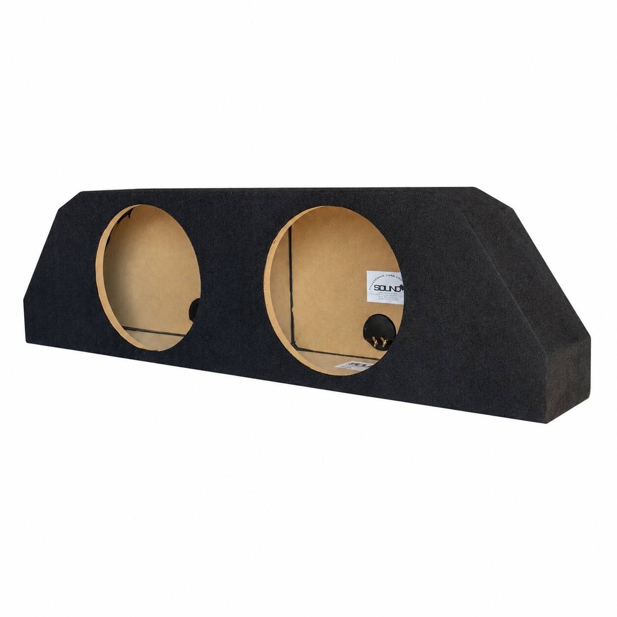 Alt View 7. SoundBox - SoundBox LCE-GC010/10U, Chevy Camaro Dual 10 Subwoofer Enclosure, 2010-2015.