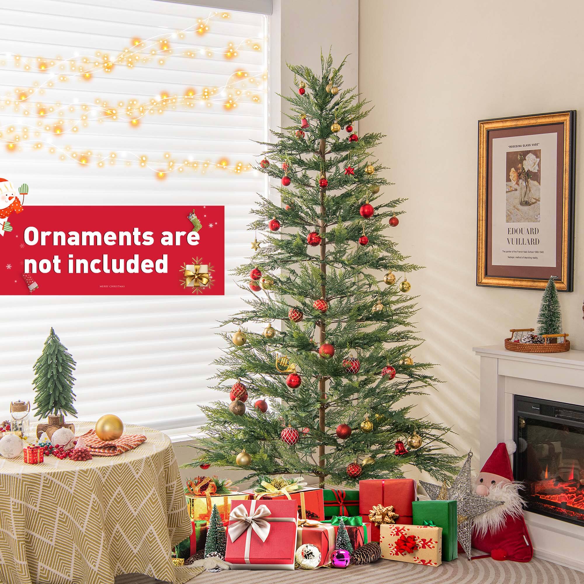 Ornaments are not included.